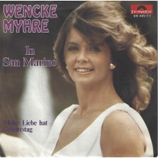 WENCKE MYHRE - In San Marino